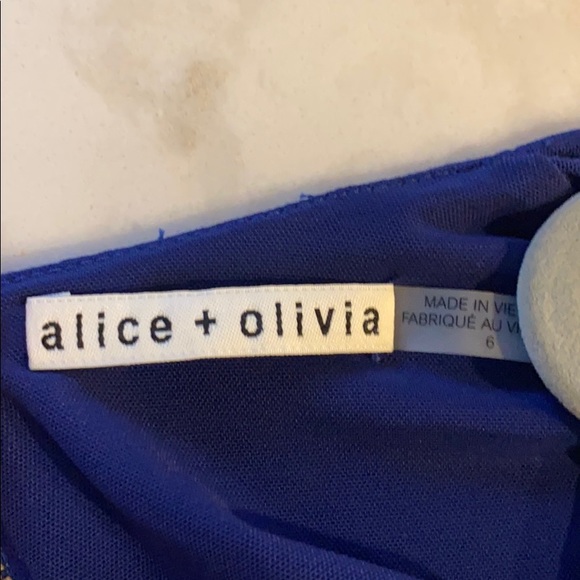 Alicia +Olivia blue dress - Picture 3 of 4